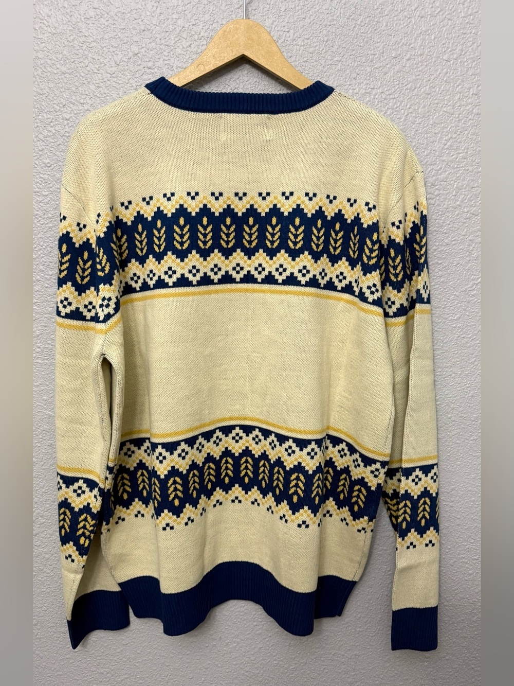 Miller Lite | 50th Anniversary Knit Christmas Sweater | Size XL - Picture 2 of 5